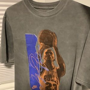 Oversized Retro Jordan Tee.